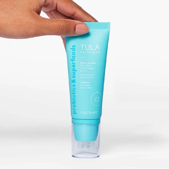 NWT Tula Blurring & Moisturizing Primer - Sheerly Tinted - Luna Fair/Light 1 oz - Picture 2 of 7